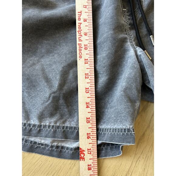 Mens Kahuna Shorts XL.cotton On.Gray-Slate Stone/Drawstring Black Faded Swim Gym - Picture 8 of 10